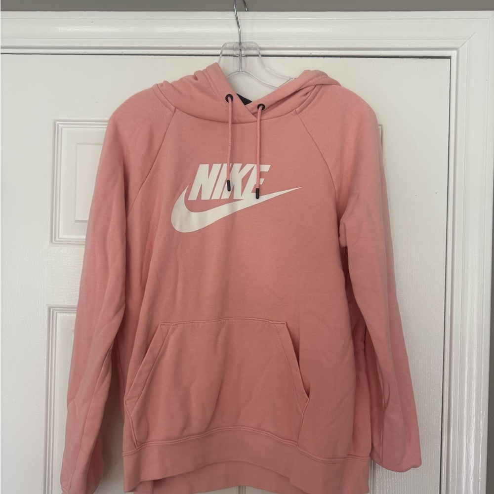 Nike Pink and White Sweater Collection